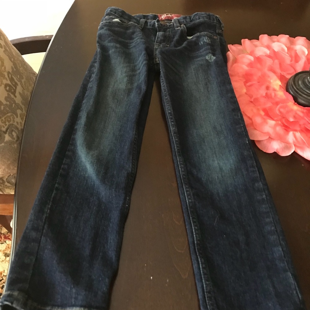 Boys size 8 jeans straight leg